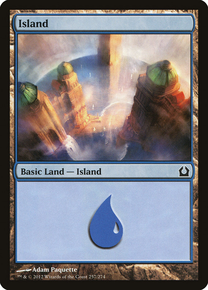 Island (257) [Return to Ravnica] [Foil]