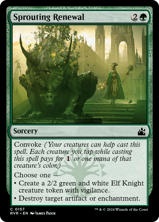 Sprouting Renewal [Ravnica Remastered] [Foil]