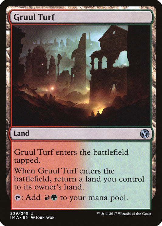 Gruul Turf [Iconic Masters] [Foil]