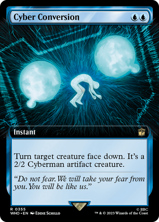 Cyber Conversion (Extended Art) [Doctor Who] [Foil]