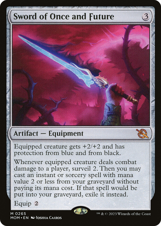 Sword of Once and Future [March of the Machine] [Foil]