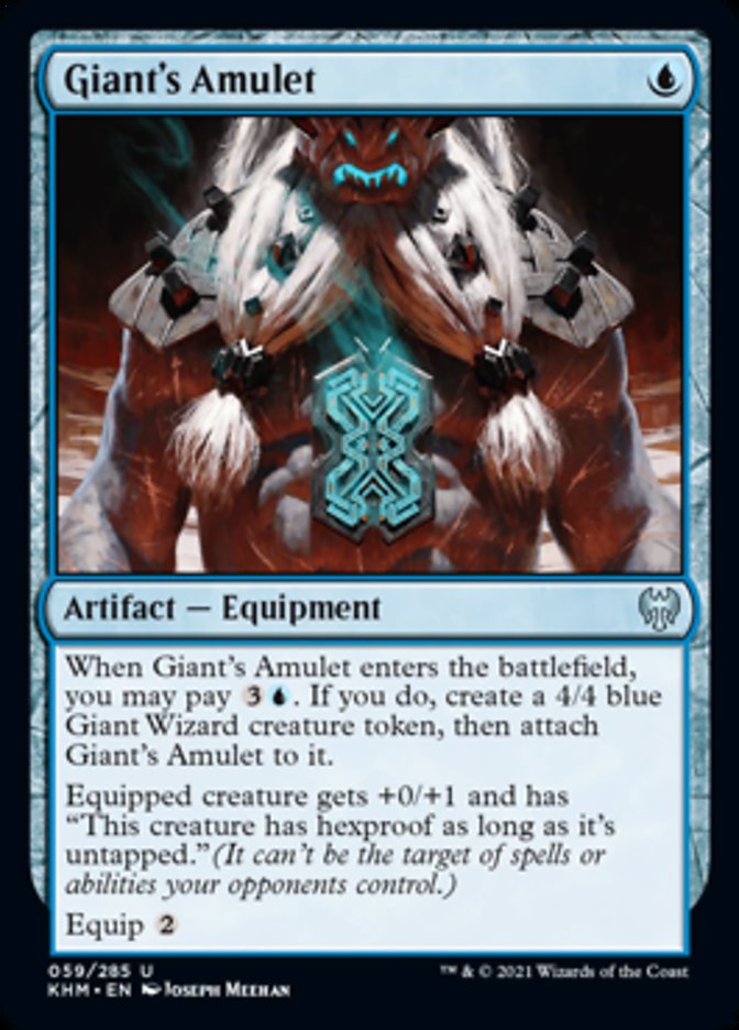 Giant's Amulet [Kaldheim] [Foil]