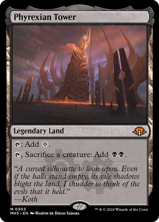 Phyrexian Tower [Modern Horizons 3] [Foil]