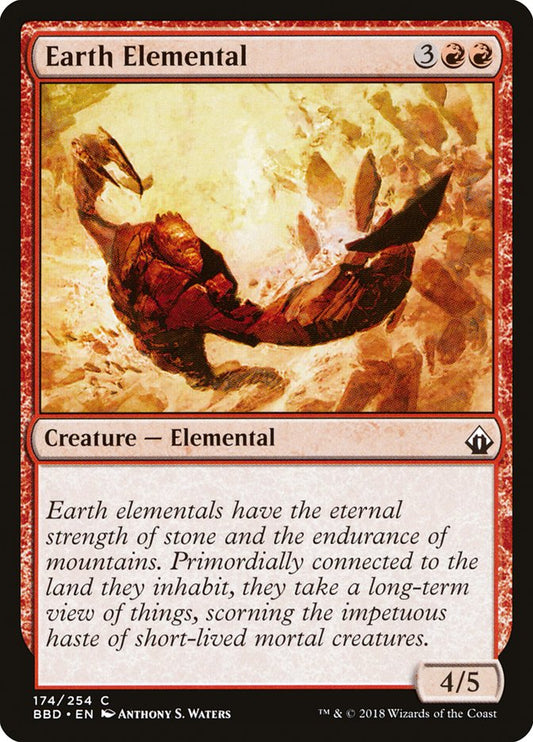 Earth Elemental [Battlebond] [Foil]
