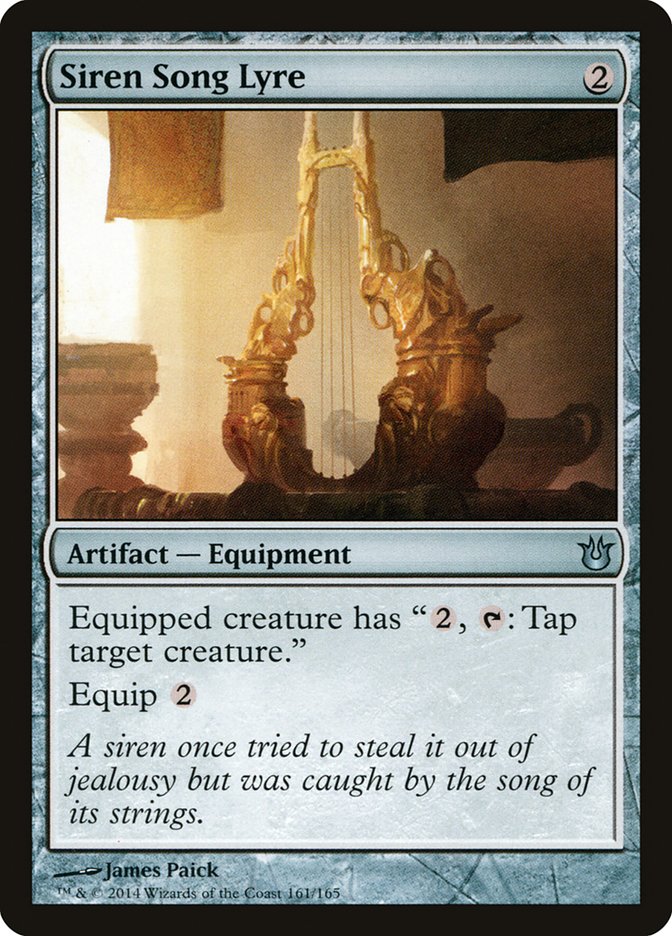 Siren Song Lyre [Born of the Gods] [Foil]