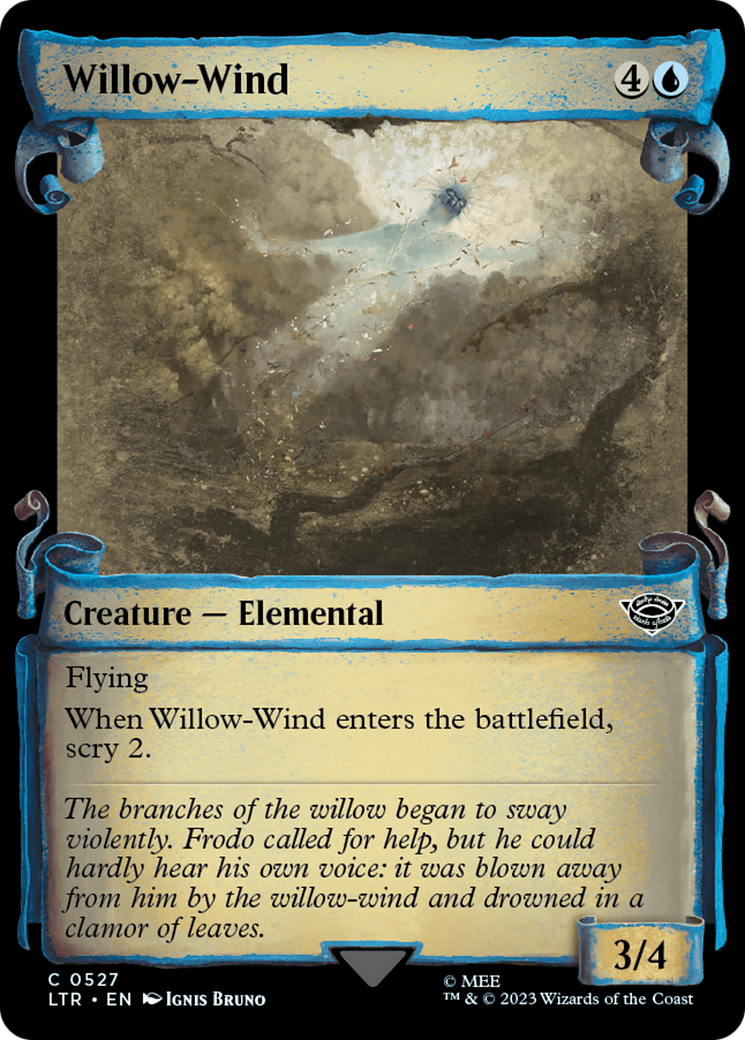 Willow-Wind [The Lord of the Rings: Tales of Middle-Earth Showcase Scrolls] [Foil]