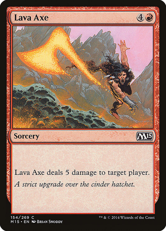 Lava Axe [Core Set 2015]