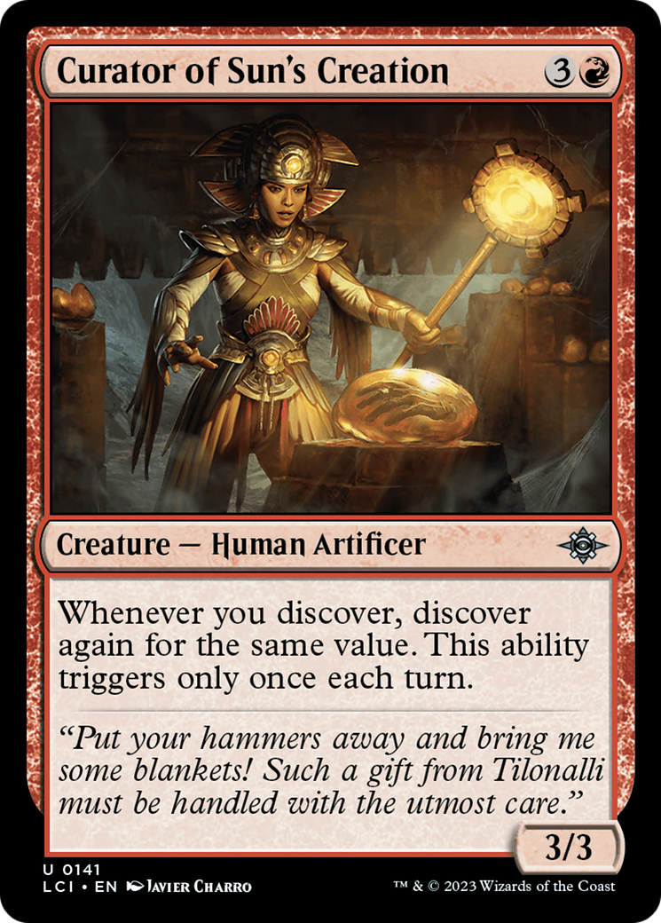 Curator of Sun's Creation [The Lost Caverns of Ixalan] [Foil]