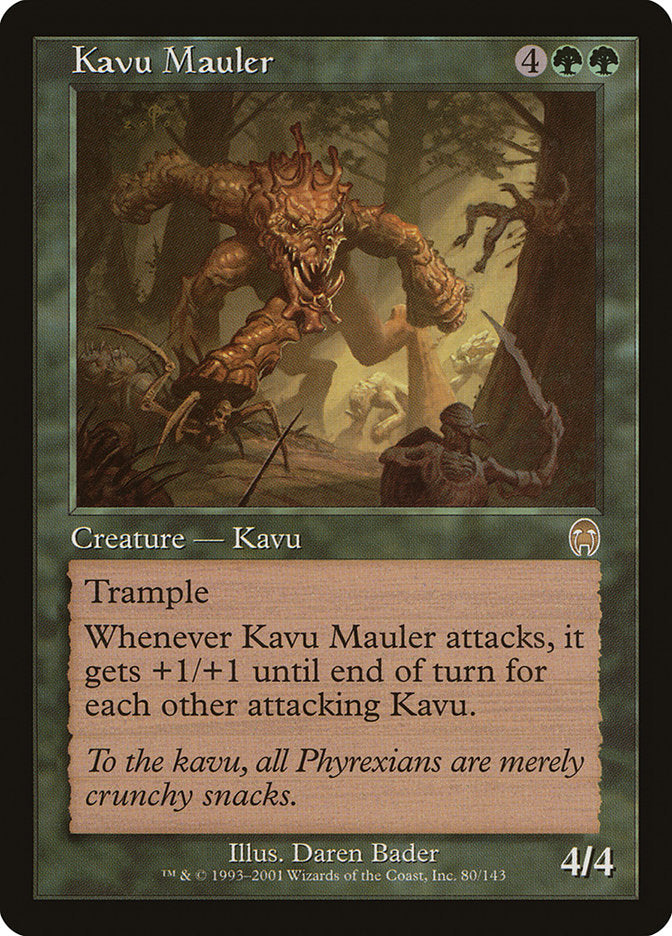 Kavu Mauler [Apocalypse] [Foil]