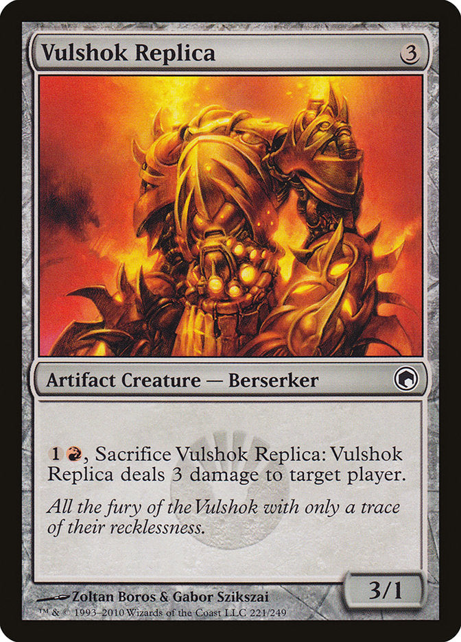 Vulshok Replica [Scars of Mirrodin] [Foil]