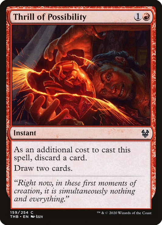 Thrill of Possibility [Theros Beyond Death] [Foil]