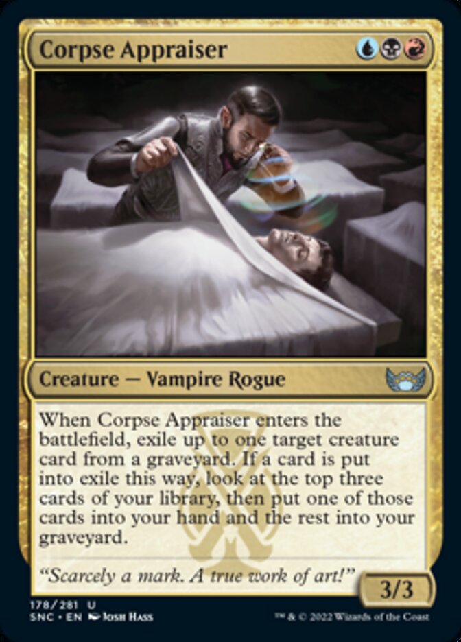 Corpse Appraiser [Streets of New Capenna] [Foil]