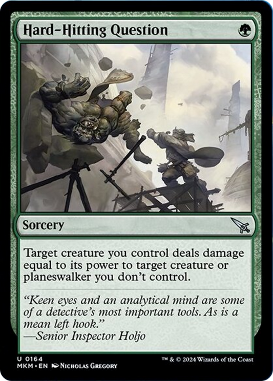 Hard-Hitting Question [Murders at Karlov Manor] [Foil]