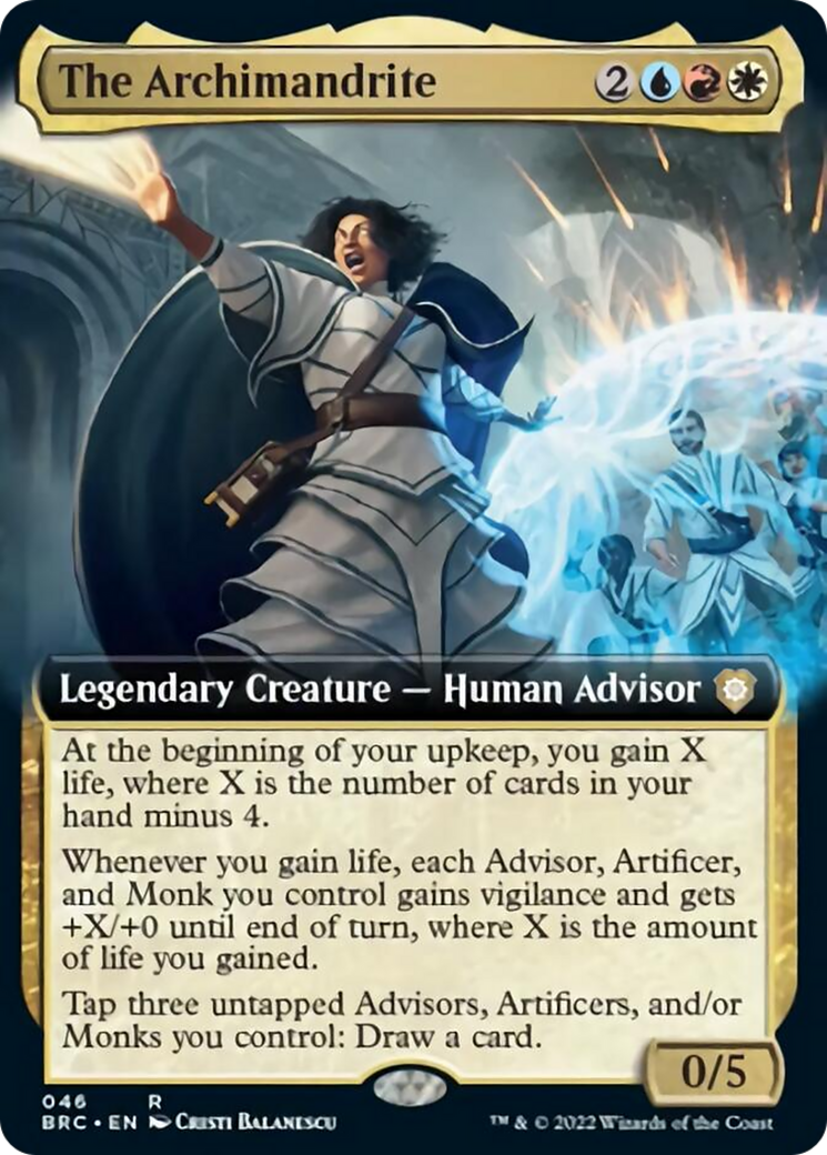 The Archimandrite (Extended Art) [The Brothers' War Commander] [Foil]