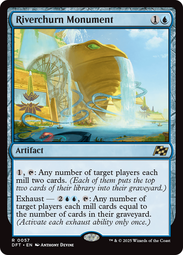 Riverchurn Monument [Aetherdrift] [Foil]