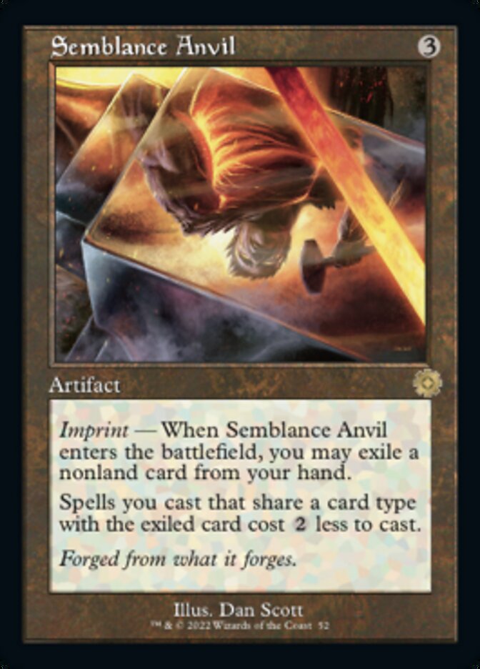 Semblance Anvil (Retro) [The Brothers' War Retro Artifacts] [Foil]