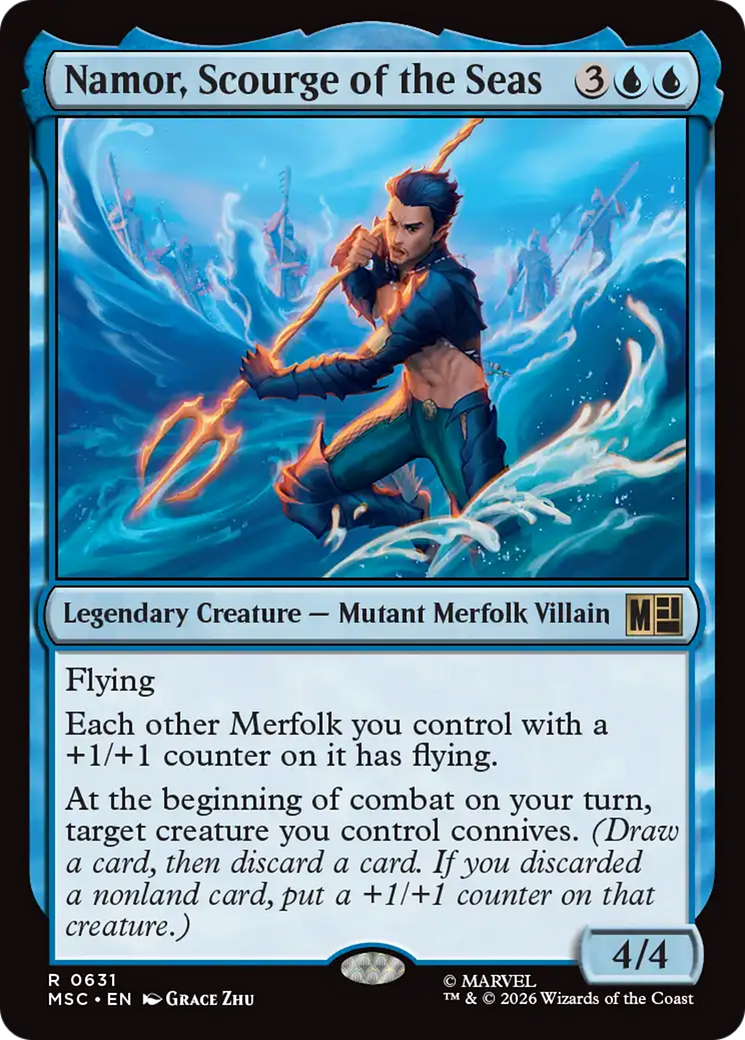 Namor, Scourge of the Seas [Marvel Super Heroes Commander]