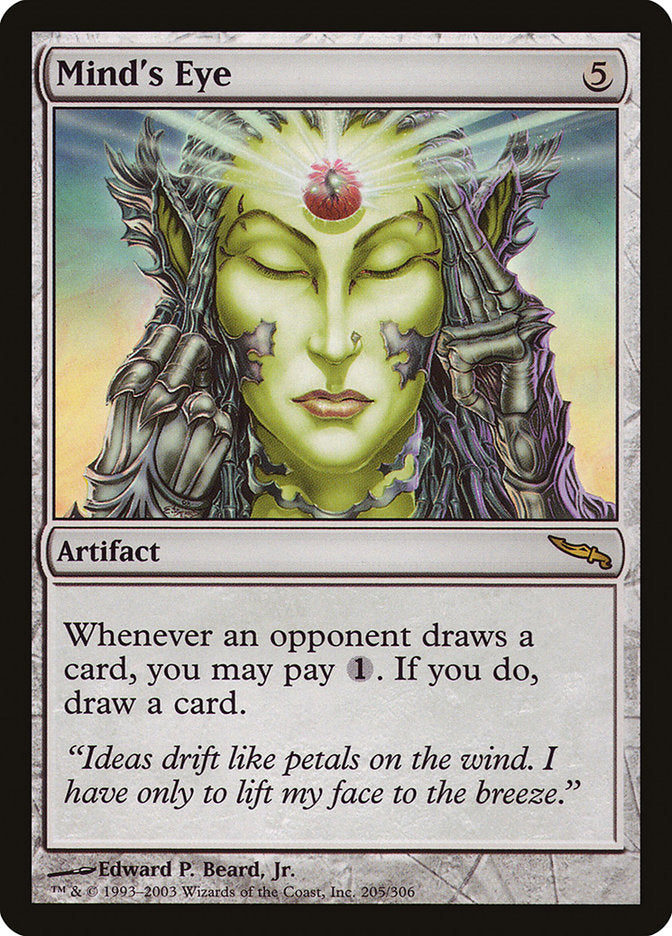 Mind's Eye [Mirrodin] [Foil]