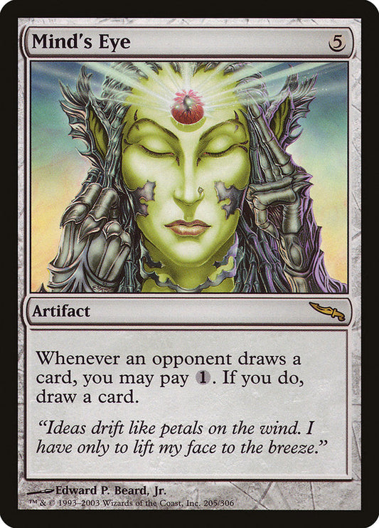 Mind's Eye [Mirrodin] [Foil]