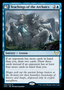 Teachings of the Archaics [Strixhaven: School of Mages] [Foil]