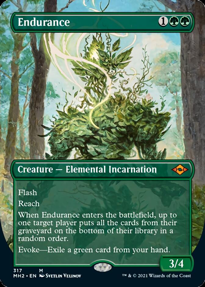 Endurance (Borderless Alternate Art) [Modern Horizons 2] [Foil]