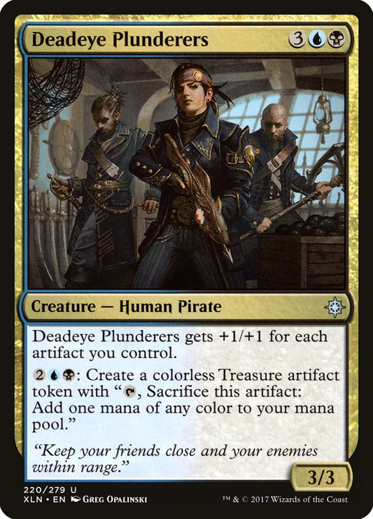 Deadeye Plunderers [Ixalan] [Foil]