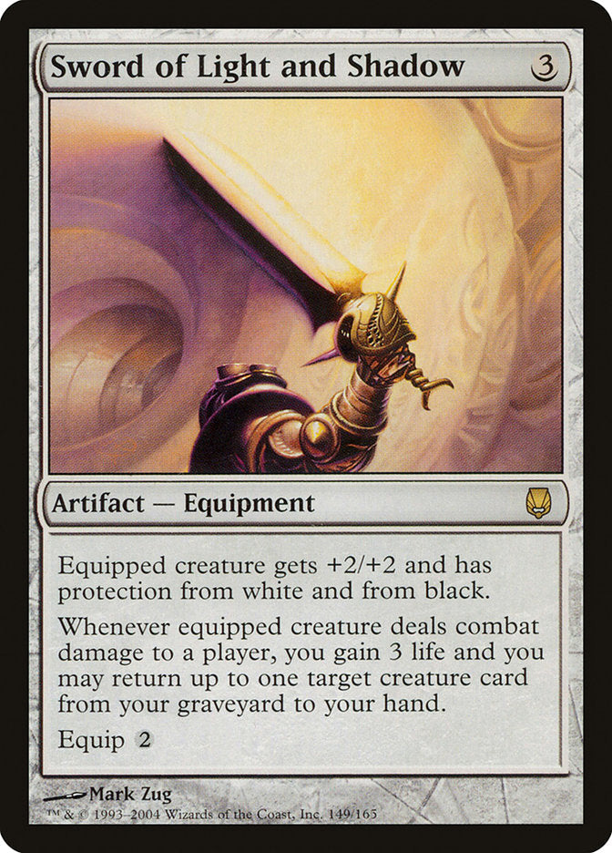 Sword of Light and Shadow [Darksteel] [Foil]