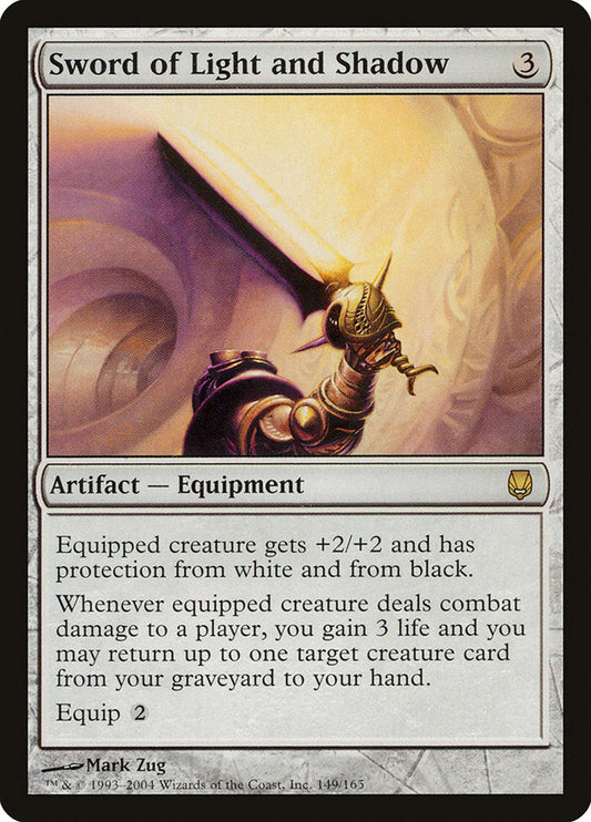 Sword of Light and Shadow [Darksteel] [Foil]