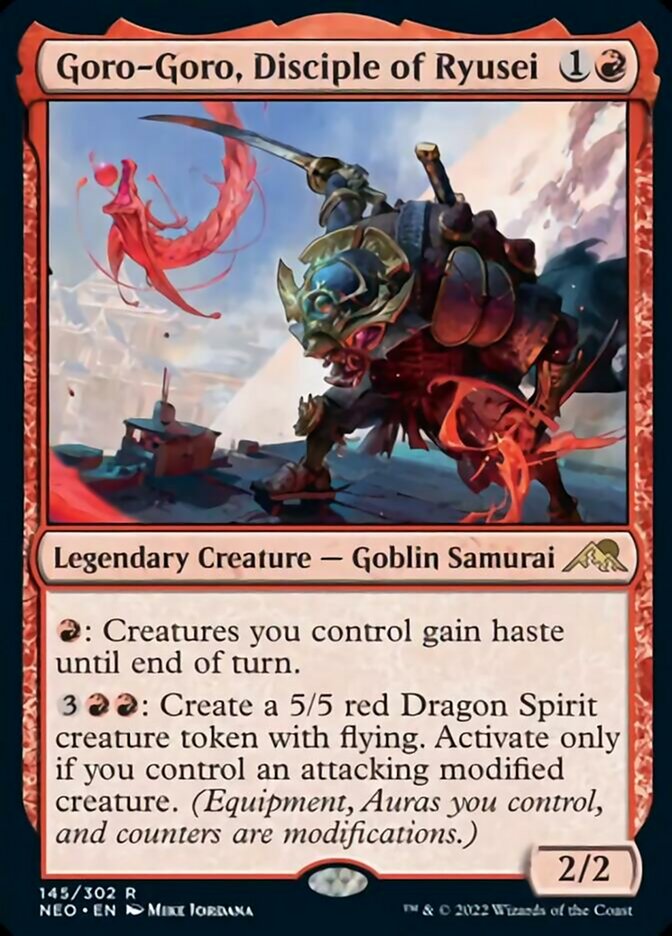 Goro-Goro, Disciple of Ryusei [Kamigawa: Neon Dynasty] [Foil]