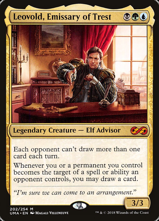 Leovold, Emissary of Trest [Ultimate Masters] [Foil]