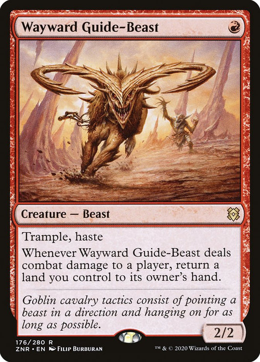 Wayward Guide-Beast [Zendikar Rising] [Foil]