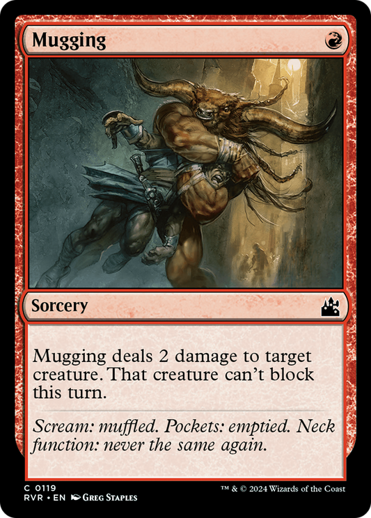 Mugging [Ravnica Remastered] [Foil]