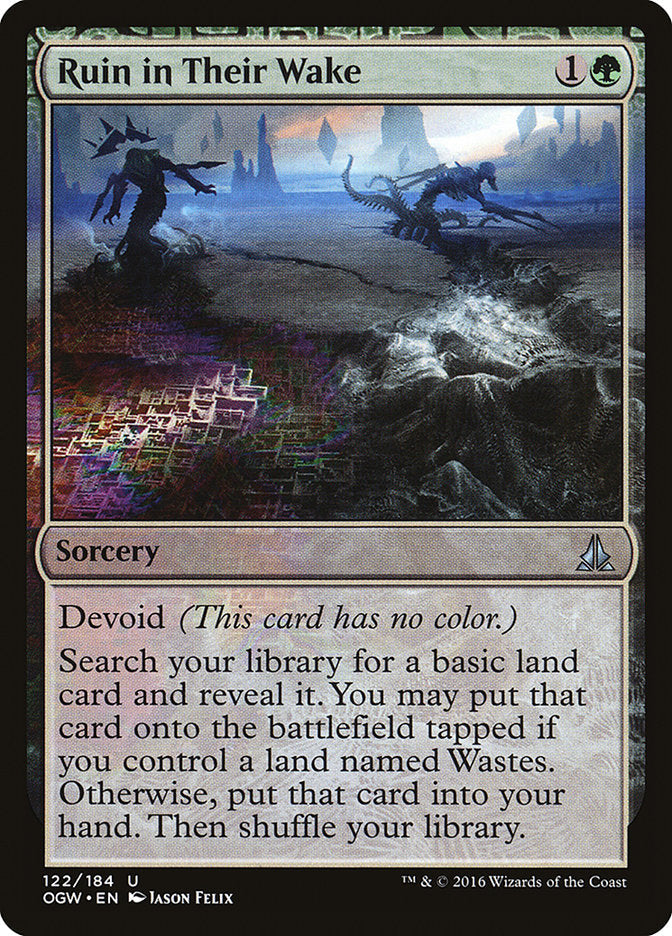 Ruin in Their Wake [Oath of the Gatewatch] [Foil]