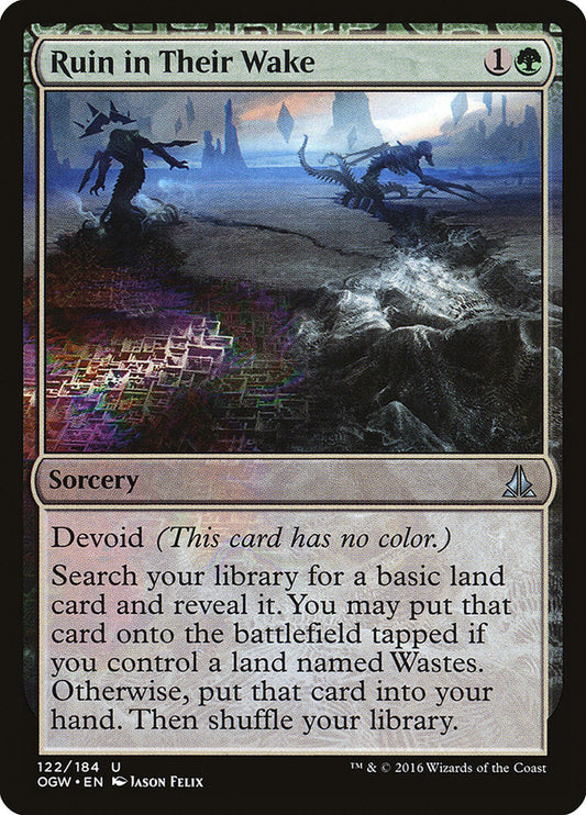 Ruin in Their Wake [Oath of the Gatewatch] [Foil]