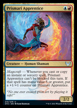 Prismari Apprentice [Strixhaven: School of Mages] [Foil]