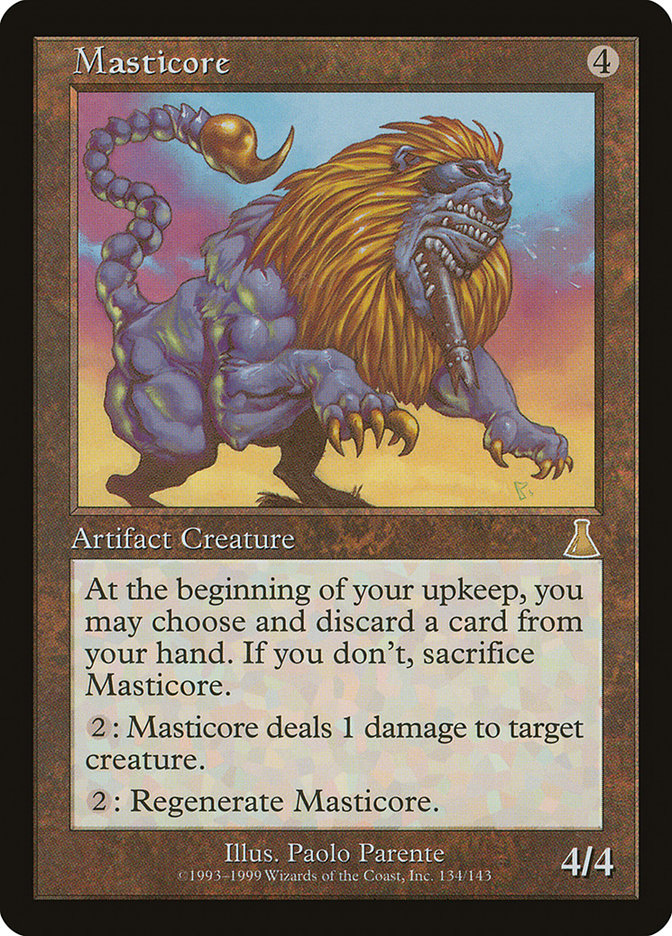 Masticore [Urza's Destiny] [Foil]