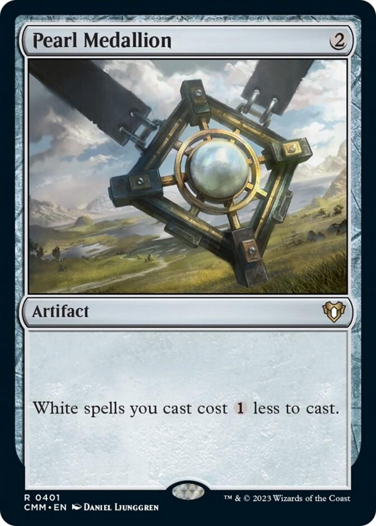 Pearl Medallion [Commander Masters] [Foil]