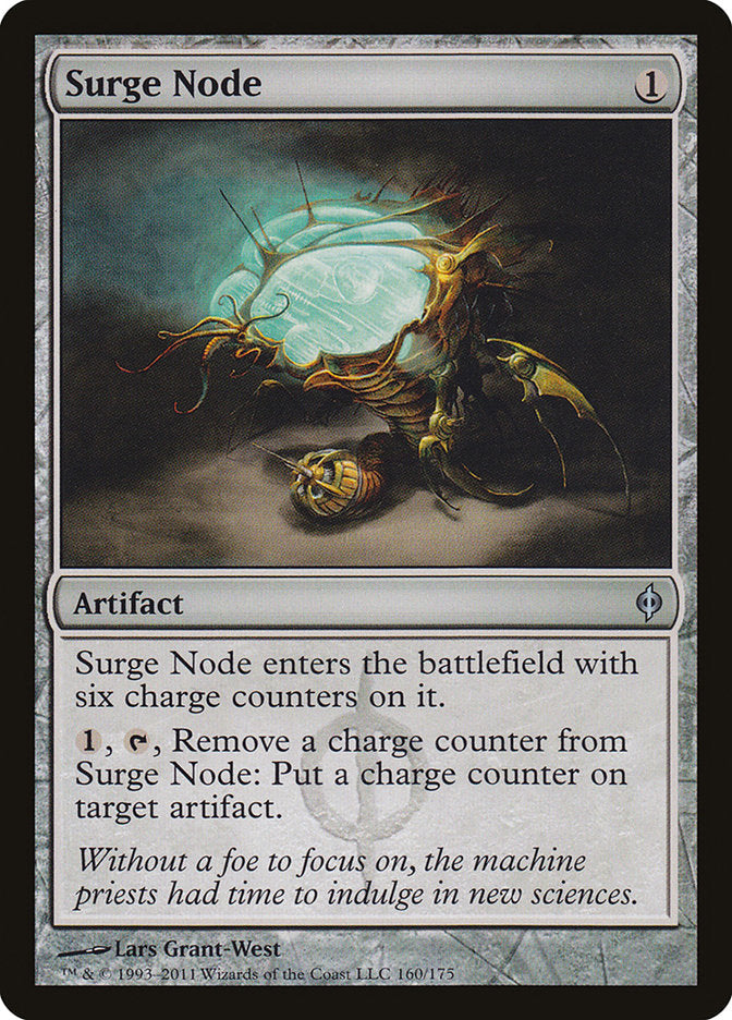 Surge Node [New Phyrexia] [Foil]