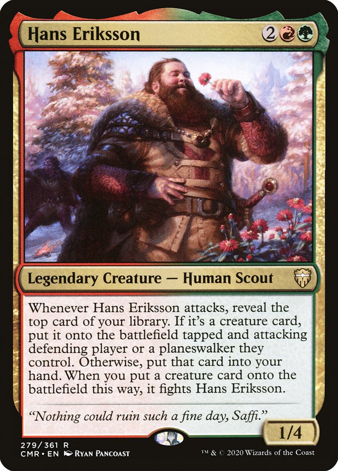 Hans Eriksson [Commander Legends] [Foil]