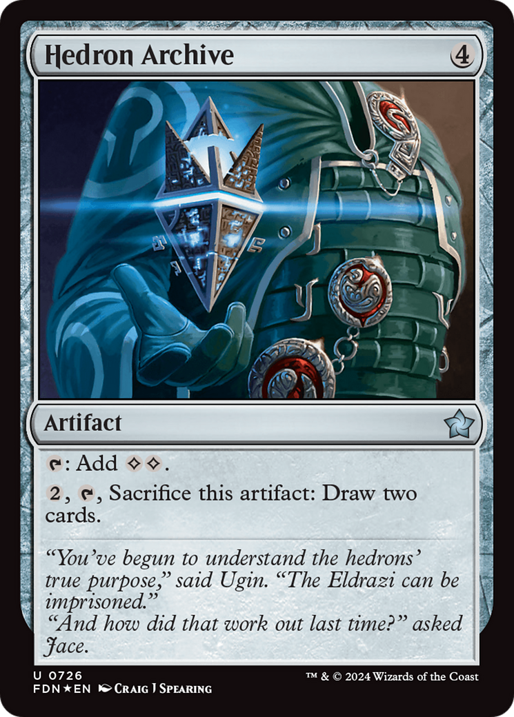 Hedron Archive [Foundations] [Foil]