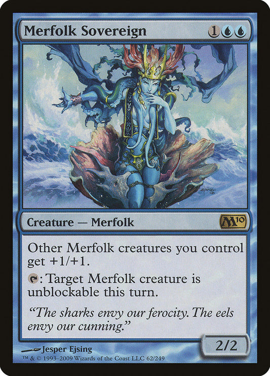 Merfolk Sovereign [Core Set 2010] [Foil]