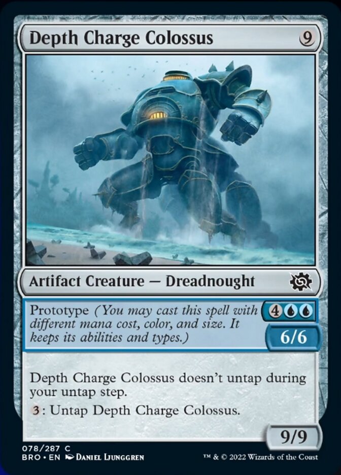 Depth Charge Colossus [The Brothers' War] [Foil]