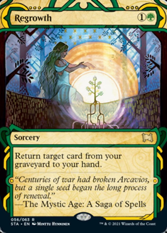 Regrowth [Strixhaven: School of Mages Mystical Archive] [Foil]