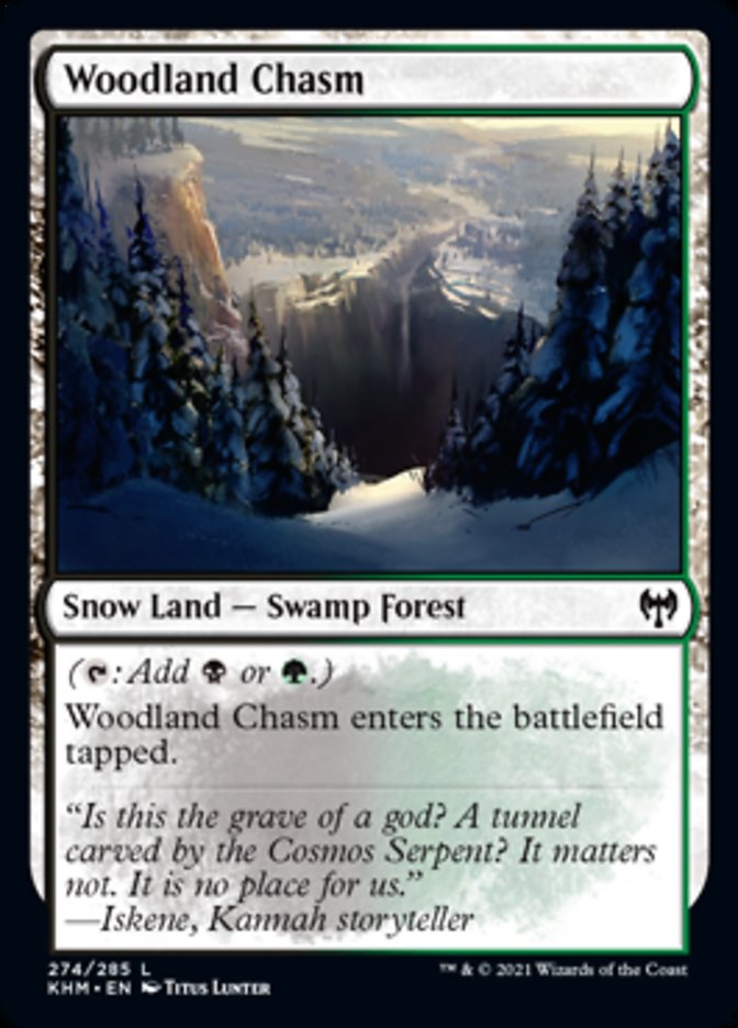 Woodland Chasm [Kaldheim] [Foil]