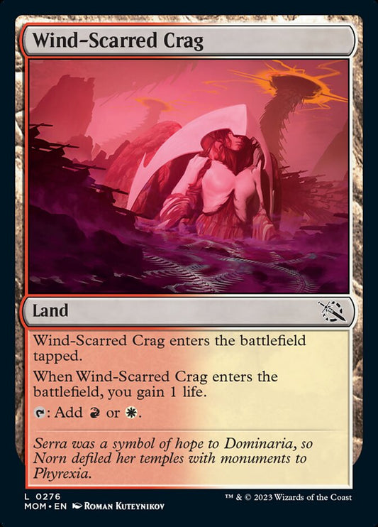 Wind-Scarred Crag [March of the Machine] [Foil]