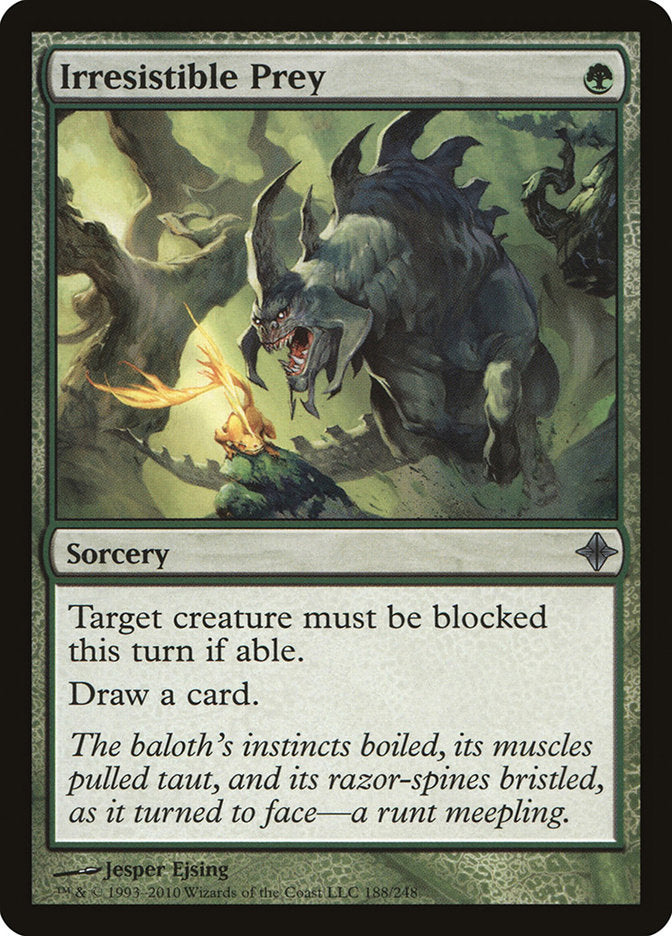 Irresistible Prey [Rise of the Eldrazi] [Foil]