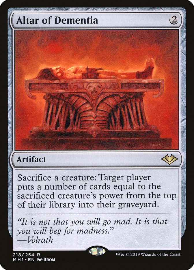 Altar of Dementia [Modern Horizons] [Foil]