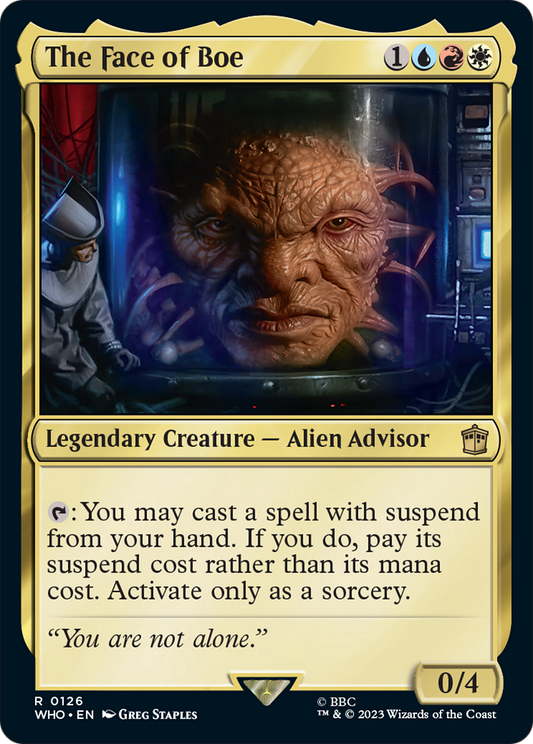 The Face of Boe [Doctor Who] [Foil]