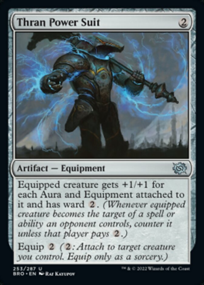 Thran Power Suit [The Brothers' War] [Foil]