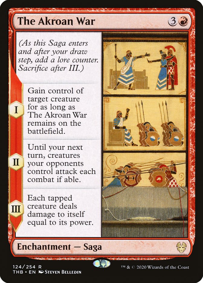 The Akroan War [Theros Beyond Death] [Foil]